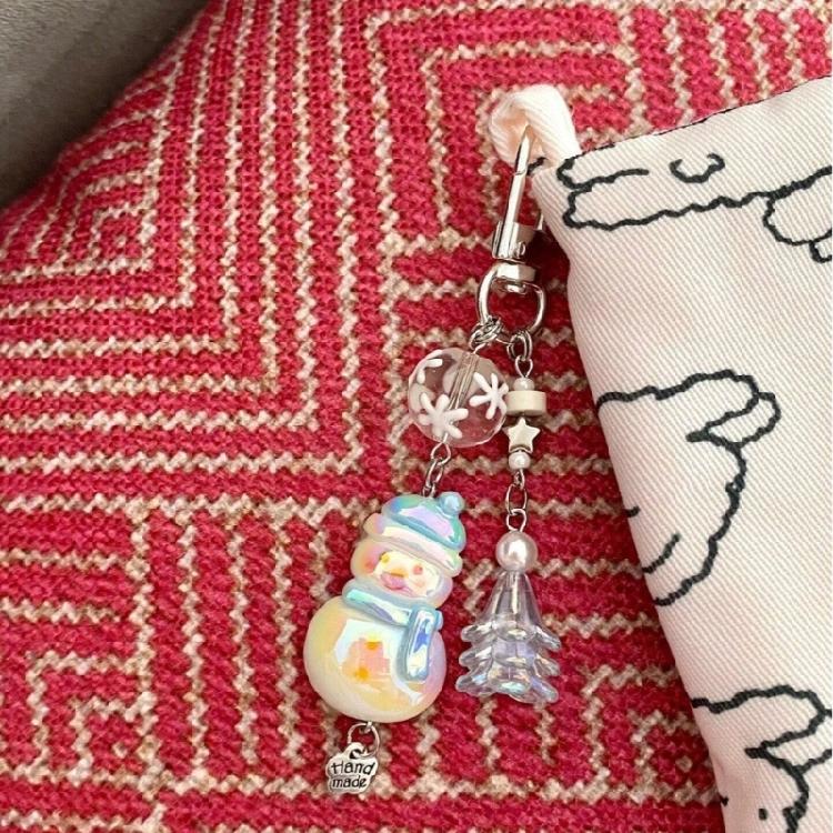 Mode Schmetterling Herz Perlen Anhänger Handy Kette Tasche Schlüsselanhänger Riemen