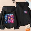 Comfortable and Warm Coats for Children's Witch Hunt Team, Zipper Hoodies for Boys and Girls Autumn and Winter