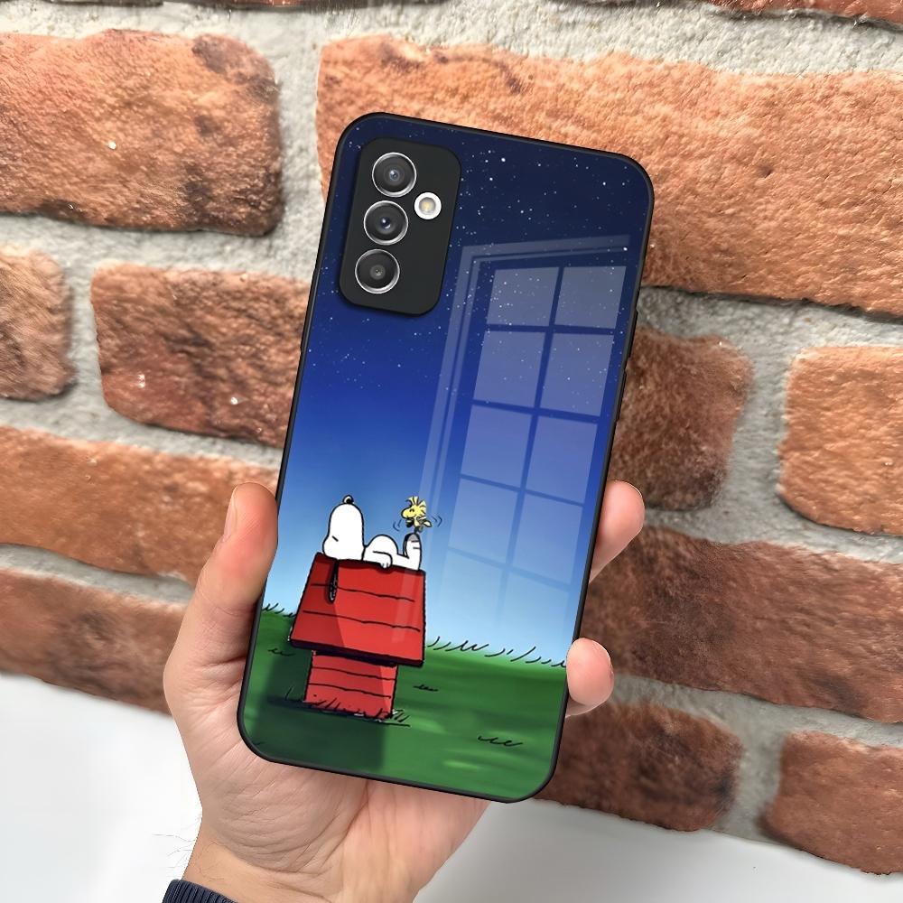 Cartoon Snoopy Dog Phone Case for Samsung A15 A25 A35 A55 A14 A12 A22 A32 A52 A11 A21 A31 A51 A05 A24 A34 A54 A13 23 A33 A53