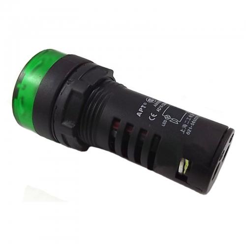 AD16-11SM AC DC 11V 11V 111V 111V Flash Signal Light Red LED Active Buzzer Beep Alarm Indicator Green Yellow