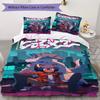 BNA Pattern Bedding,Quilt Set Quilt Cover Pillowcase Home Birthday Gift (1*duvet Cover+2*pillowcase,without core)ZSJT0917023
