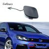 Cafoucs Unpainted Front Bumper Tow Hook Eye Cover Cap 5K0807241D Fit For VW Golf R20 MK6 6 Rline 2009-2013