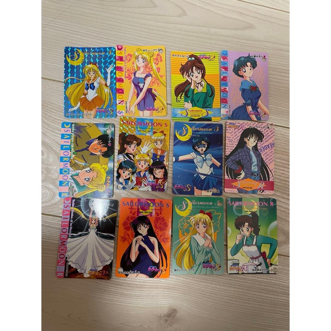 Sailor Moon card set of 12