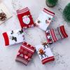 Xmas Gift Cotton Knit Novelty Christmas Socks Man Woman Lady Santa Stockings Santa Claus