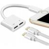 Adapter Splitter 1X2 Lightning Audio+Av For Iphone X 12 13 14