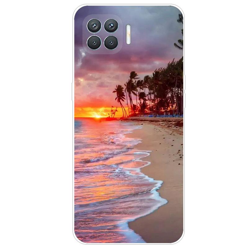 For OPPO Reno4 Lite Case Reno5 Lite Shockproof Soft Silicone TPU Back Cover For OPPO Reno 5 4 Lite Phone Cases Case Cute Cartoon