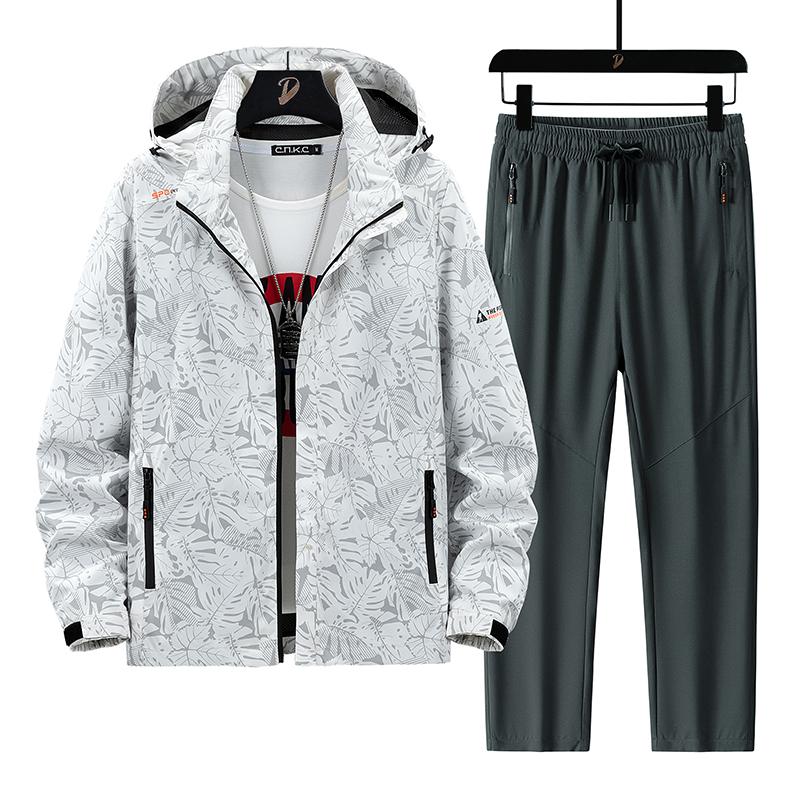 Charge Jacket Outdoor Hiking Suit Couple Set Spring and Autumn Jacket Men