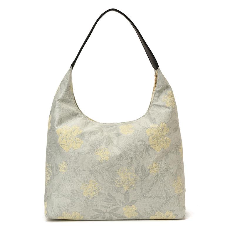 Premium Sense Retro Bag Women's 2025 New Autumn and Winter Fashion Simple Shoulder Bag Large Capacity Commuter Tote Bag