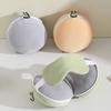 Soft 2 In 1 Eye Mask Pillow Foldable Multifunctional U-shaped Pillow With Storage Hook Light-blocking Neck Pillows Nap