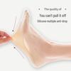 Ice Silk Women's No-Show Boat Socks - Non-Slip, Invisible, Thin Style for Spring and Autumn