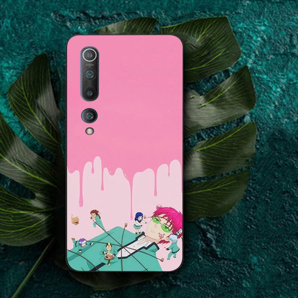 New Anime Saiki Kusuo Phone Case For Redmi Note 4 X 5 A 6 7 8 T 9 9S 10 11 11S 11Epro Poco M3 pro