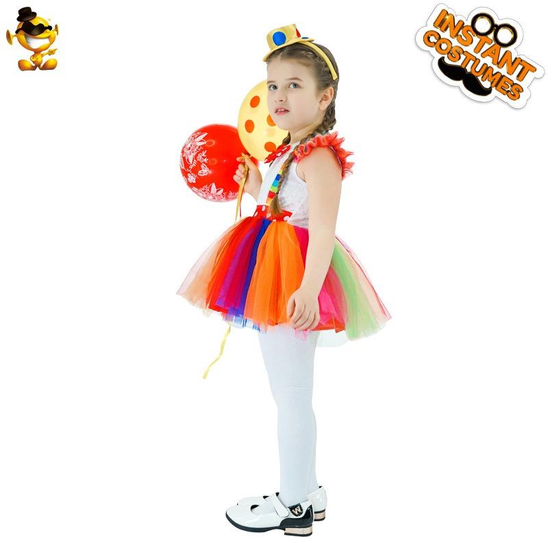 Girls Stage Performance Costumes Makeup Ball Cosplay Costumes Party Costumes Little Girls Colorful Dresses