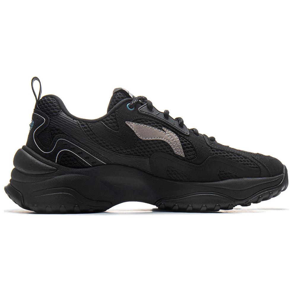 Li Ning Churui V2 Fashion Classic Comfortable Versatile Thick Sole Height Increasing Non-Slip Wear-Resistant Low-Top Casual Shoes AGCU375-4