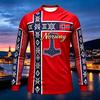 2026 Spring Autumn New Men Women Norway Long Sleeve Soccer Jersey, Euro Style Fashion Print Casual Tee