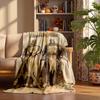Medieval Knight Custom Flannel Blankets Soft Warm Cozy Throws for Home Decor Holiday Gifts