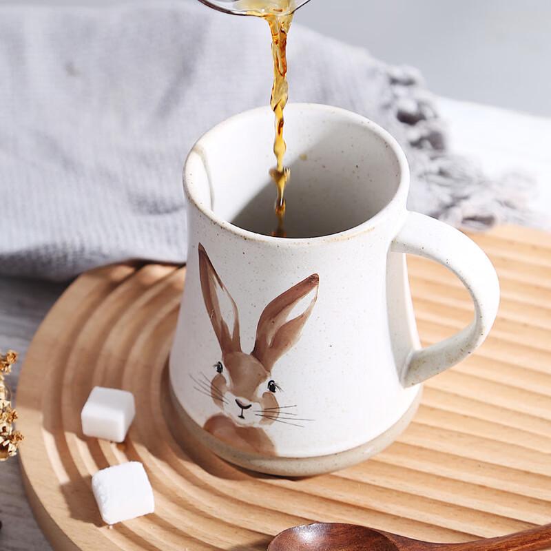 Easter Rabbit Cartoon Ceramic Mug