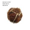 Natural Handmade Woven Rattan Teething and Chew Toy for Rabbits, Hamsters, and Chinchillas - Boredom Relief Ball