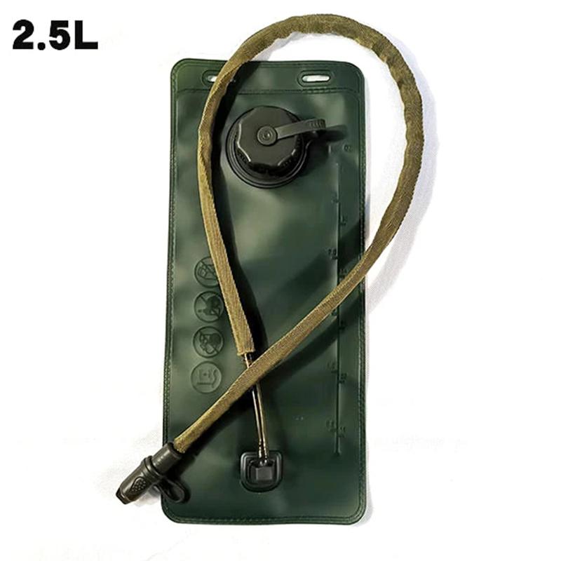 

2L 2.5L 3L Питьевой пузырь Резервуар для воды Сумка для хранения Bpa Free Складной Кемпинг Бег Жилет для питья Рюкзак 2.5L зелёный