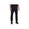 Under Armour Solid Color Comfortable Jogger Sweatpants Men Bottoms Black 1382119-001