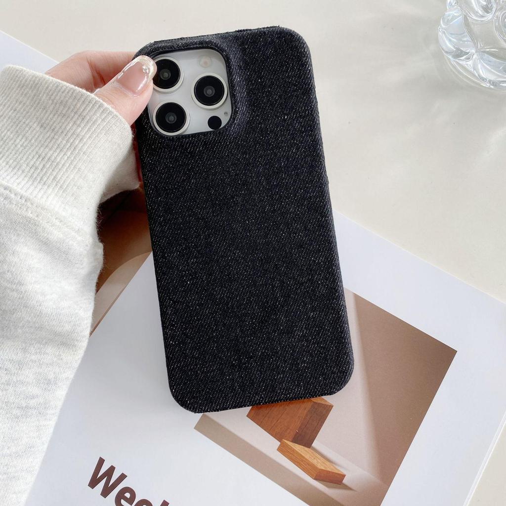 Denim Hard Case for iPhone 15-17 Pro/Pro Max