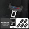 For BMW 1/2pcs Car Seat Belt Buckle Cover Leather Protector Anti-collision Case Accessories Performance E91 X5 E70 F11 E30 F31 E1