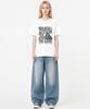 MONSTER REPUBLIC Take Action Gray T-Shirt White_9173