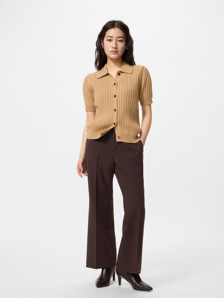 Uniqlo Pantaloni evazați inteligenți scurți Japonia