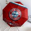 1 PC Automatic Folding Umbrella - FC Bayern Munchen Custom Name Pattern, Portable & Foldable Design with 8 Ribs, Christmas Birthday Gifts
