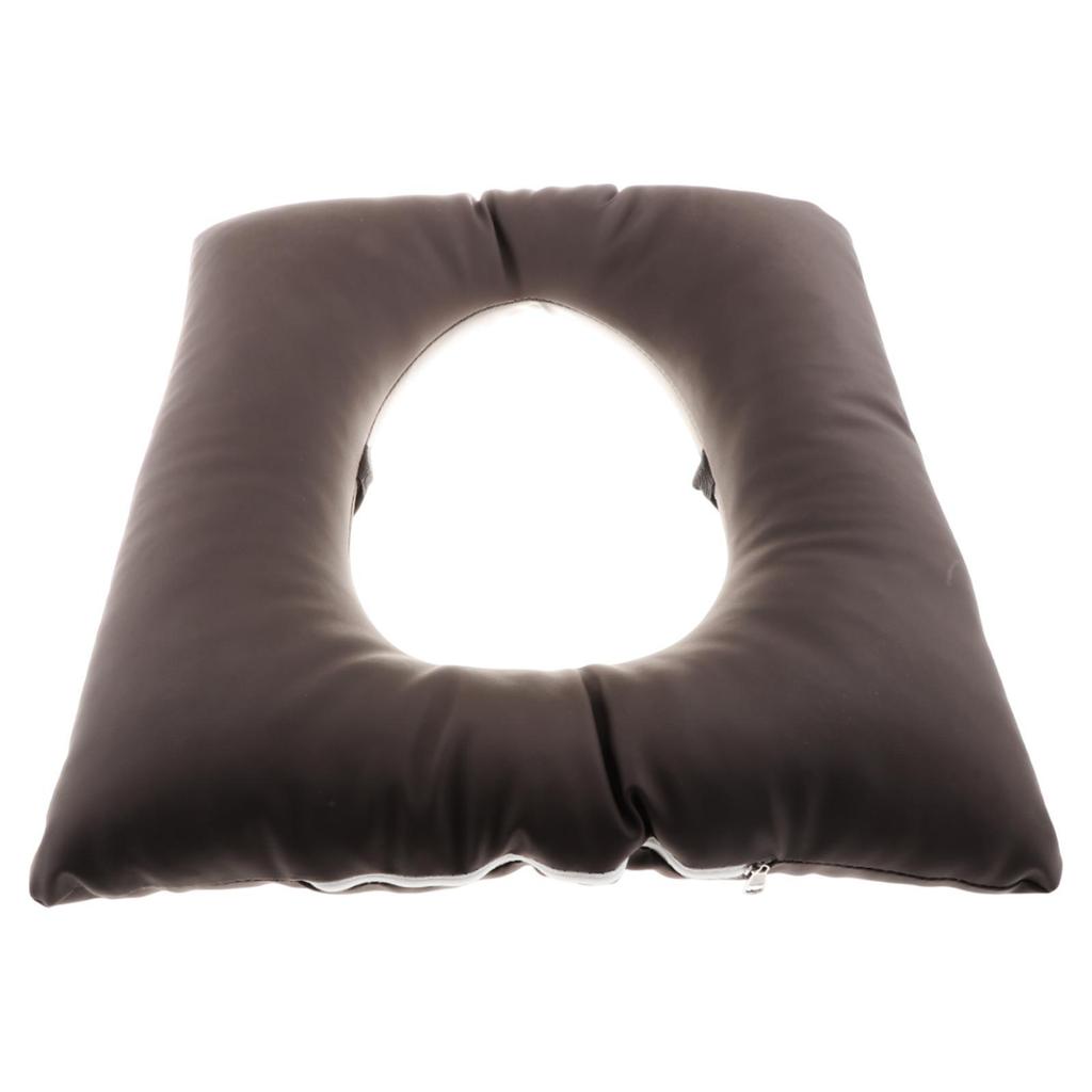 Toilet Seat Cover Pad Universal Washable Sturdy Easy Cleaning Lightweight Toilet Seat Riser for Bedridden Hotel Cafe Travel