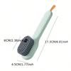 Multifunction Cleaning Shoe Brush Soft Automatic Liquid Shoe Brush Long Handle Clothes Soap Brush With Hook Clean Tool