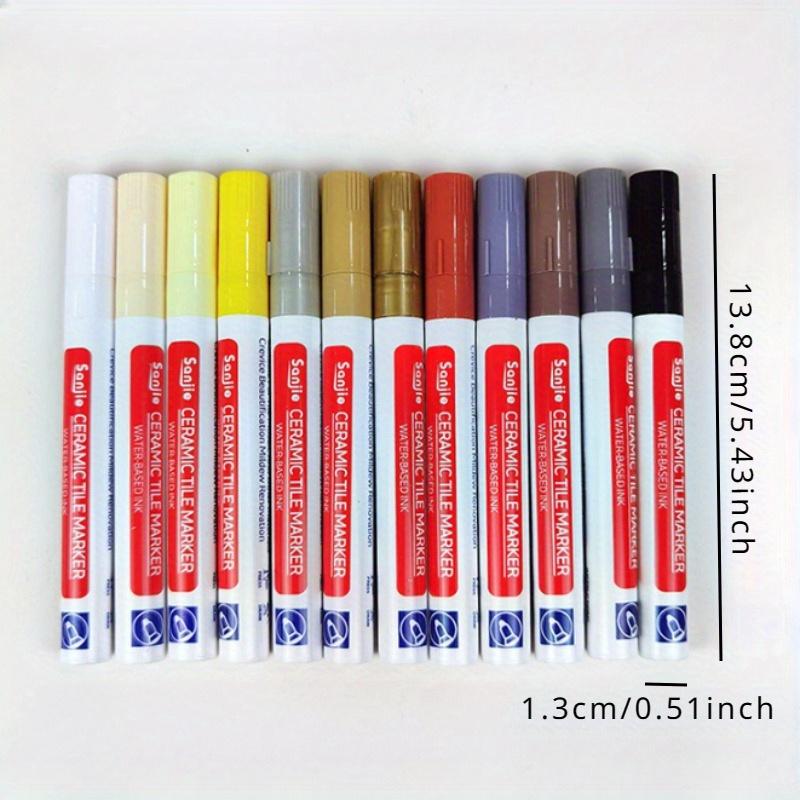Keramikfliese Badezimmer Wand Bodenfliese Fugenfarbe Reparatur Anti-Schimmel Wasserdicht Whiteboard Farbe Reparatur Stift