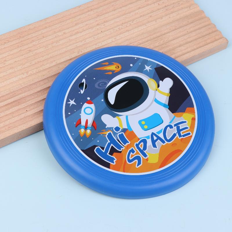 

Детские мягкие дисковые игрушки из ТПР Летающая тарелка Спорт на открытом воздухе Пляжный летающий диск Игрушка для бросания рукой Игра для взаимодействия родителей и детей синий