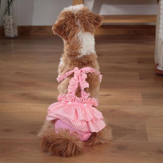 Pet Menstrual Pant Female Dog Shorts Diaper Puppy Physiological Pants Pet Underwear Briefs for Small Medium Girl Dogs