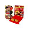 Sac de Cuisson Micro-Ondes - Dulce Casa - Potato Express - Cuisson Vapeur 4 min - Réutilisable - Rouge 26x19 cm