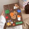 Little Bear Cute Holder Cover Tablet Case For iPad Air 4 5 M3 M2 1 2 M4 11inch Mini 6 7 Pro 11th 10th 9th 8th 7th 12.9inch Pro