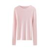 Women's Striped 100% Cashmere Round Neck Sweater - Autumn/Winter Collection