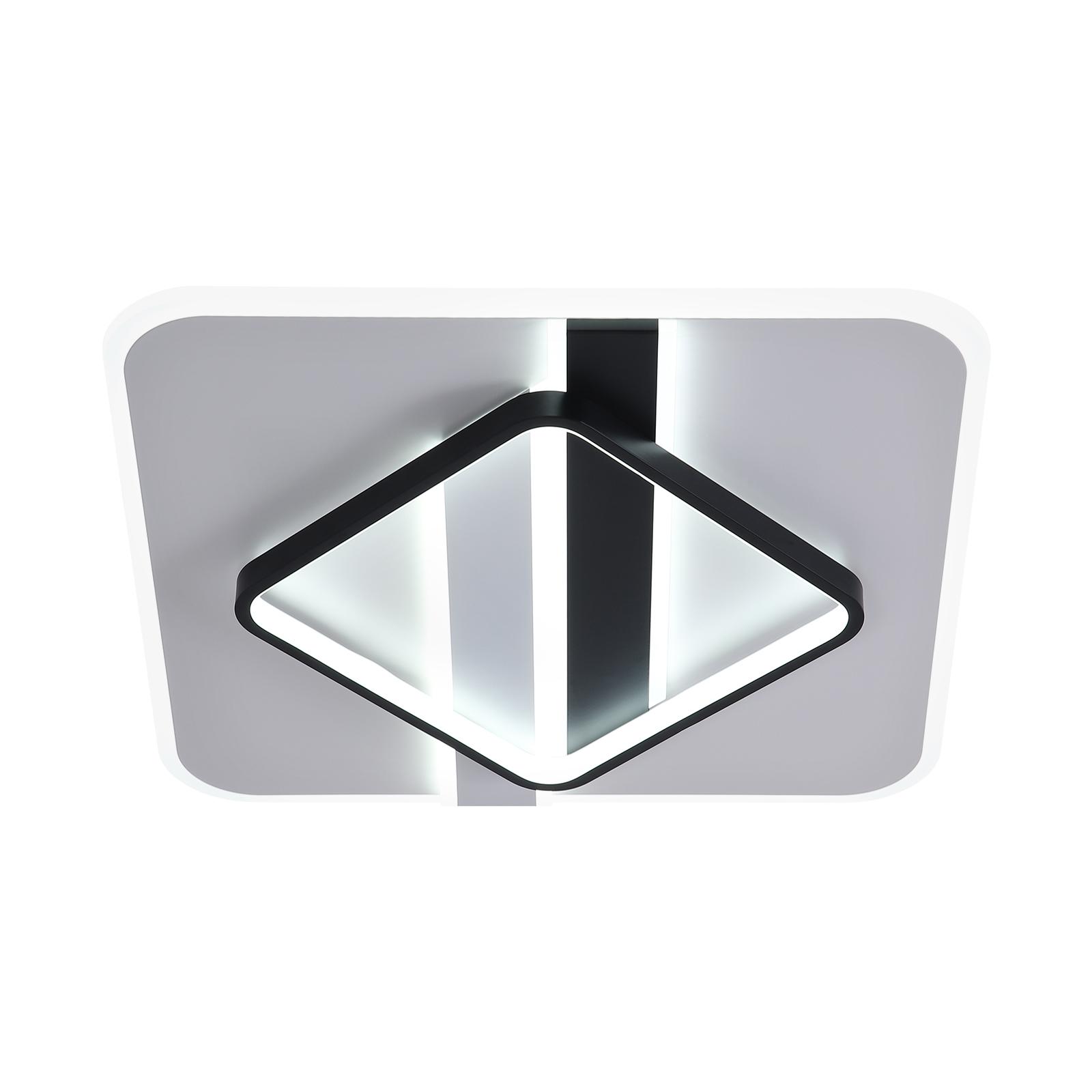 

Современный светодиодный потолочный светильник, люстра для скрытого монтажа, 3-цветное яркое внутреннее освещение, энергосберегающее