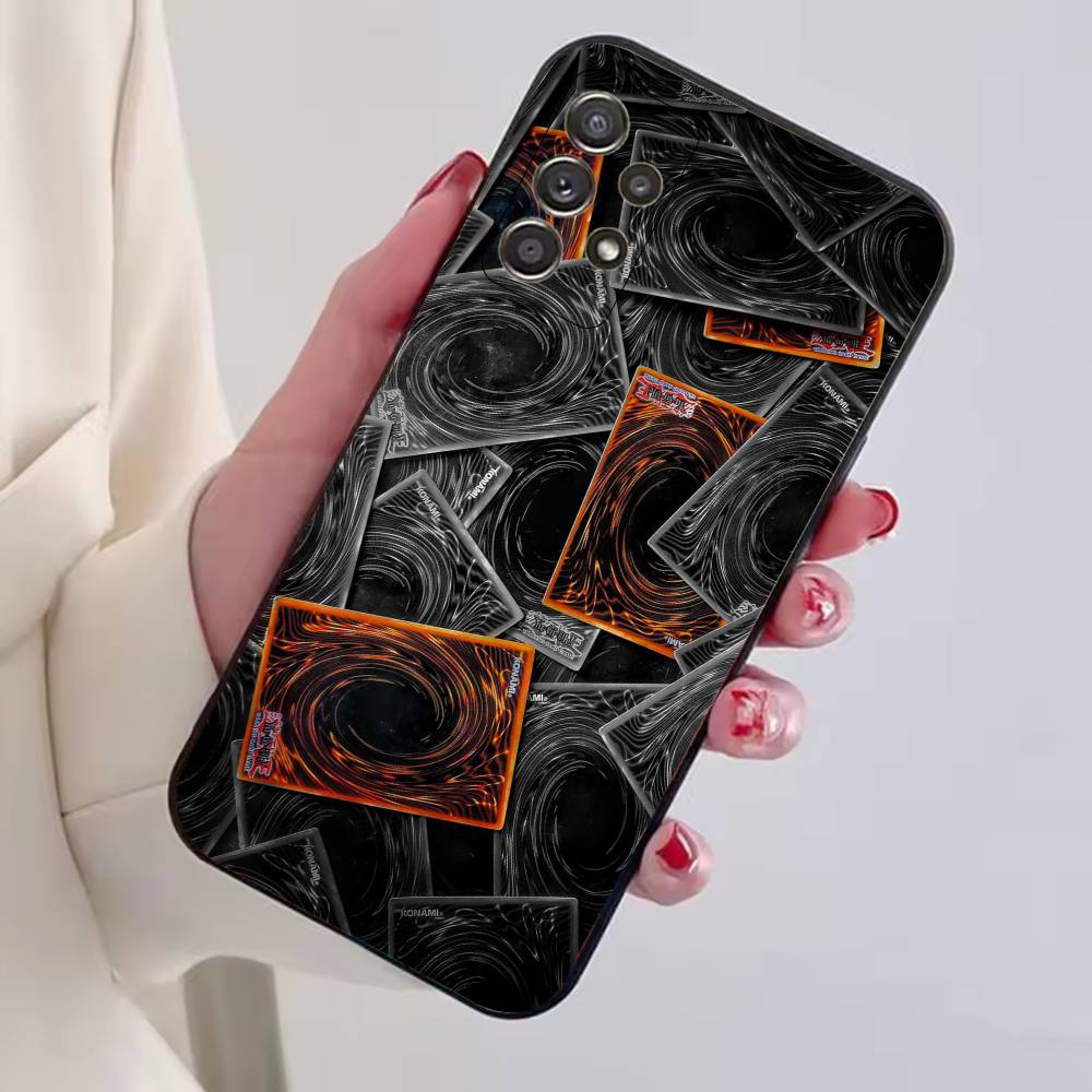 A-Anime Yu-Gi-Oh Phone Case For Samsung S25,S24,S21,S22,S23,S30,Ultra,S20,Plus,Fe,Soft Silicone Black Cover