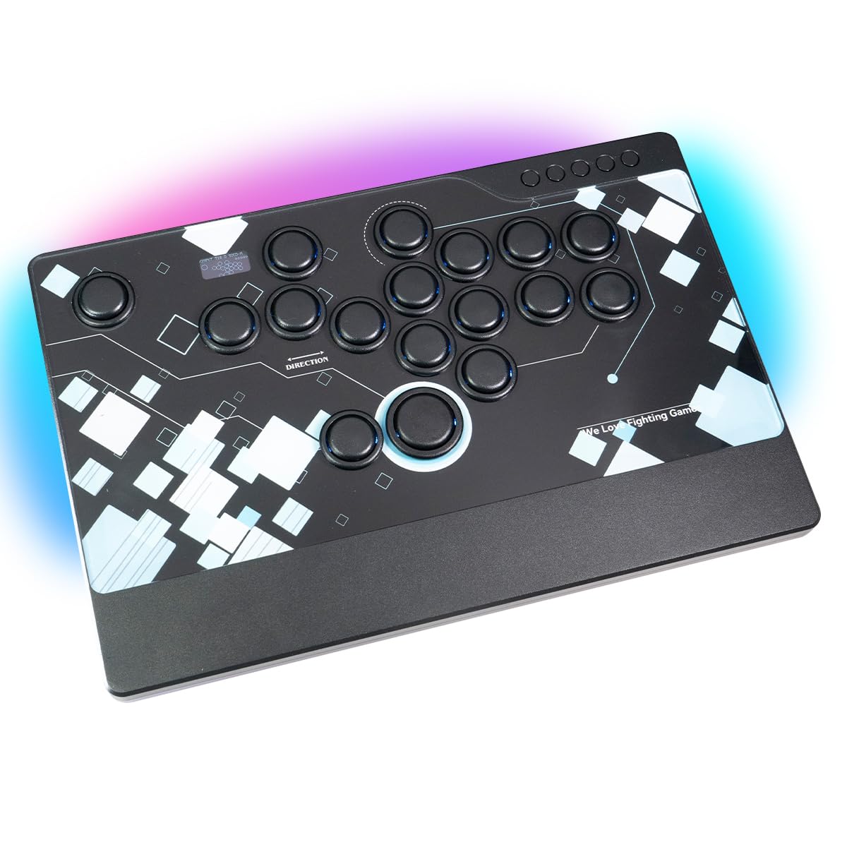 

TIKITAKA FTG M3 Безважільний контролер із надшвидкою активацією Сплав алюмінію Kasumi SF6 Street Fighter Спеціалізована гра Аркадний стиль для Switch 2