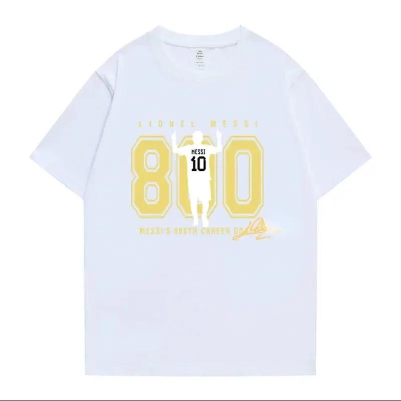 Summer Fashion Heavyweight Retro Men's English Letters 100% Cotton Printed Round Neck High-quality Casual Fitness Street T-shirt