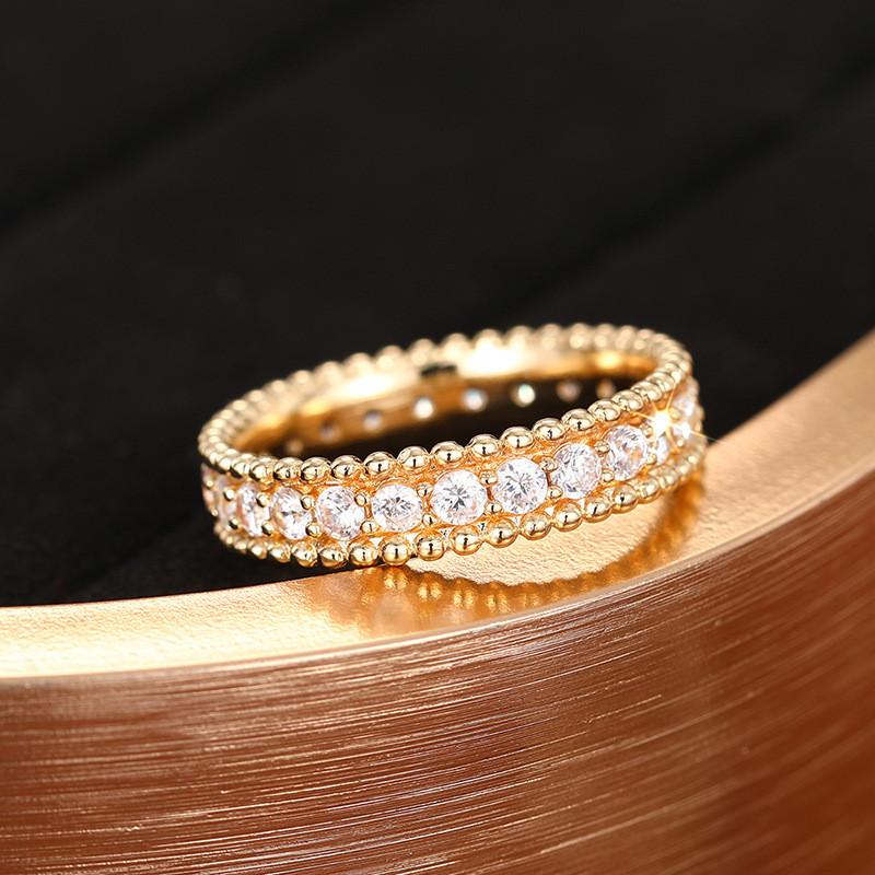 

Простые кольца из стерлингового серебра для женщин, блестящие однорядные кубические цирконии, изысканные кольца на палец, подвески, ювелирные изделия для вечеринок, подарки 9