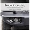JeCar Car Front Bumper Fog Light Cover Lamp Hoods Decoration For Jeep Wrangler JL JT Gladiator 2018 Up Car Exterior Accessories