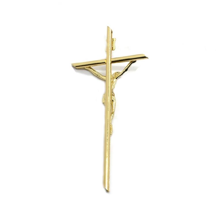 10pcs Crucifix Wall Cross Metal Cross Catholic Wall Decoration for Church Prayer