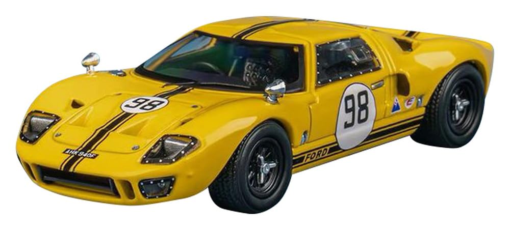 

FREESTYLE Finclassically Scale GT40 Yellow Road Car Version FY64095 1/64 Mk.I P1069#98 (Finished Model)