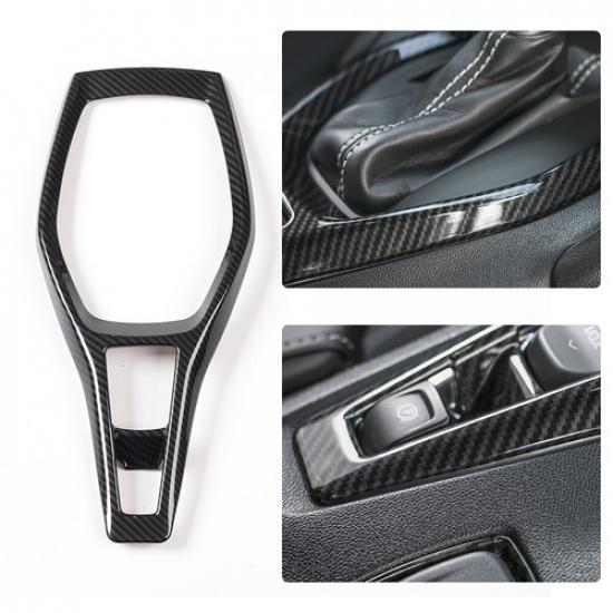 Kohlefaser Mittelkonsole Getriebepanel Dekor Abdeckung Zierleiste für Chevrolet Camaro 2017+