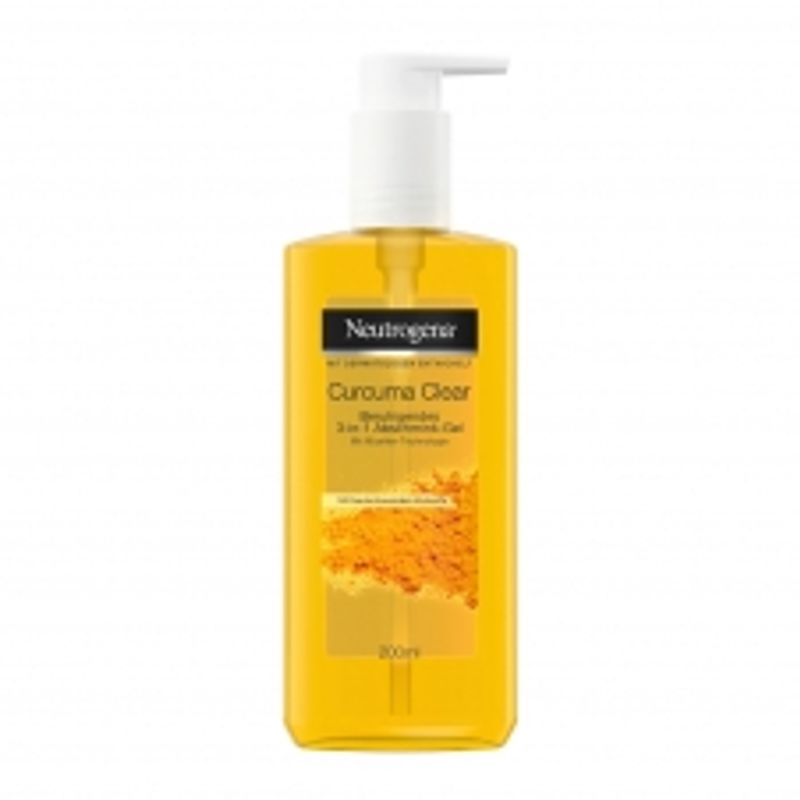 Neutrogena Curcuma Clear 3-in-1 Cleansing Gel 200ml