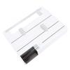 Plastic Wrap Dispenser Wall Mount Easy Installation Space Saving Multipurpose Foil Dispenser for Kitchen