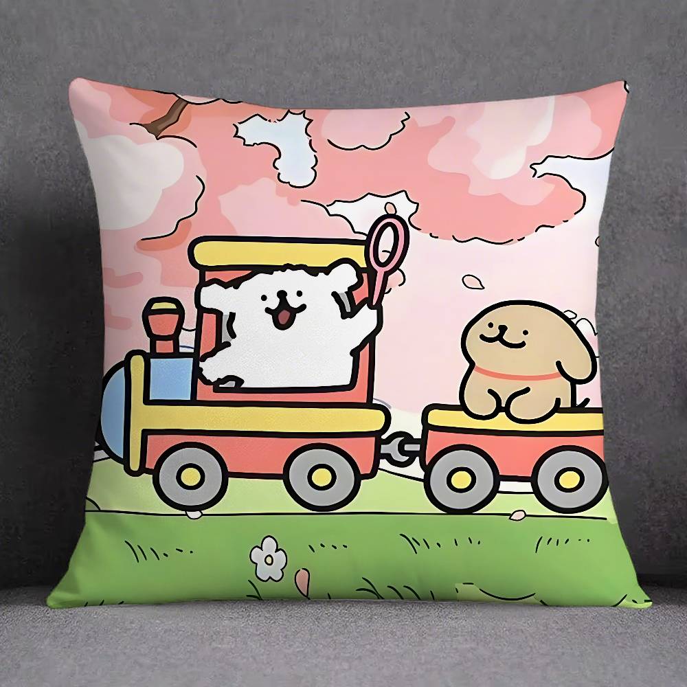M-MalteseS Cute Pillow Case Pillowcases Home Decor Living Room Decor Cushion Covers