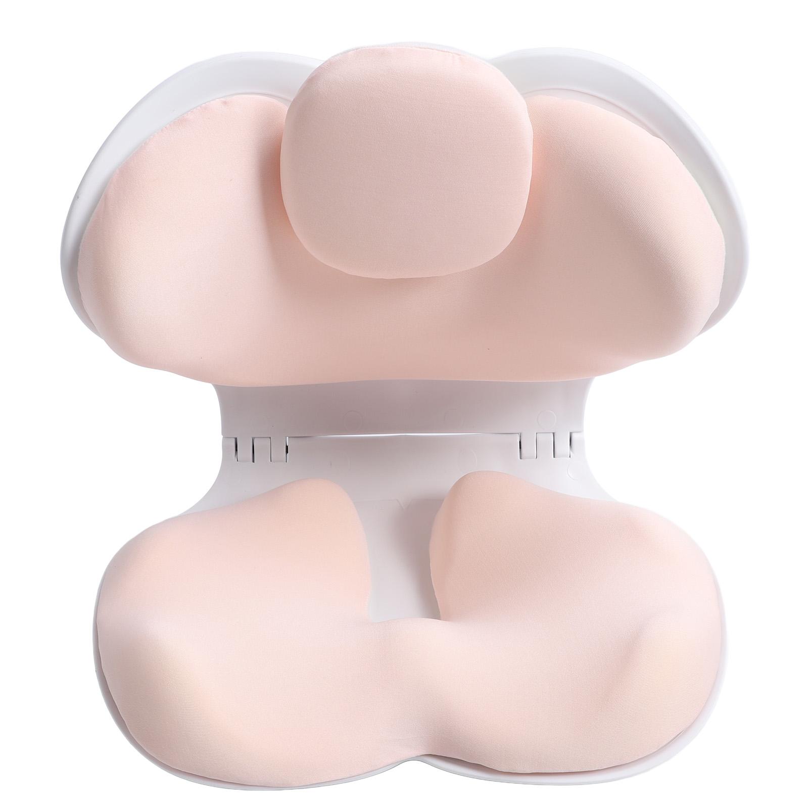 Портативный складной стул с поясничной поддержкой подушка в форме цветочного лепестка поясничная поддержка для дома розовый 13284₽