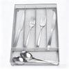 Kitchen Cutlery Drawer   Carbon Steel Flatware Storage Divider with Anti Slip Foam Pads for Spoons Forks Stationery